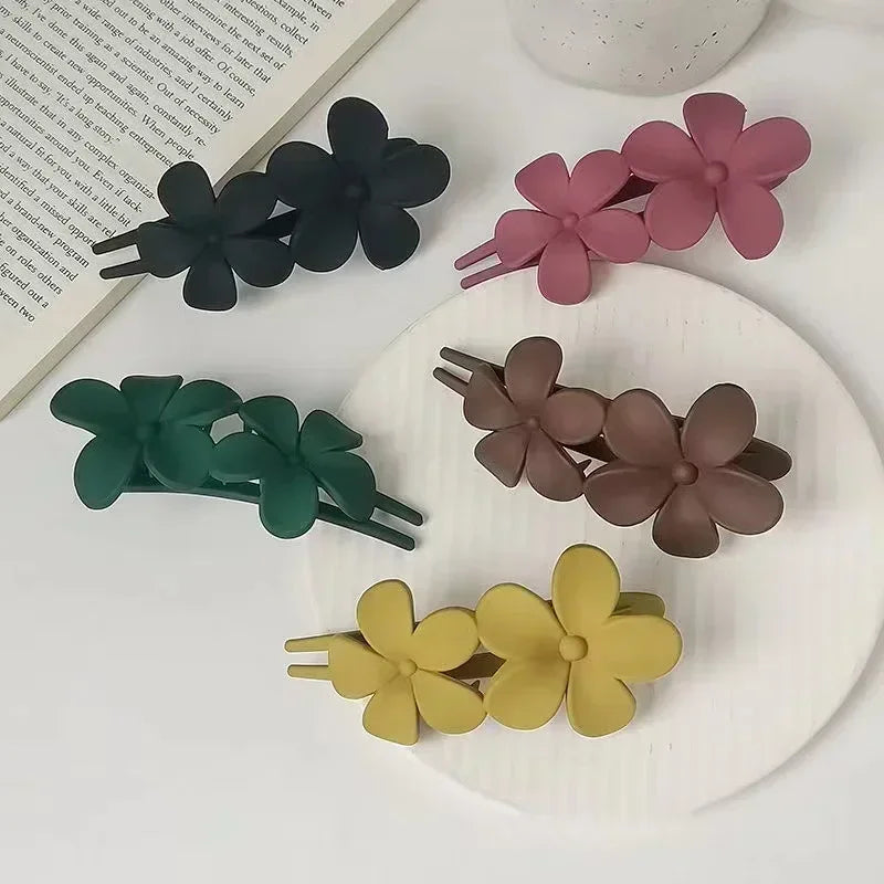 Clips Back Head Spoon Coiled Hair Hairpin Large Duckbill Clip Ponytail Clip