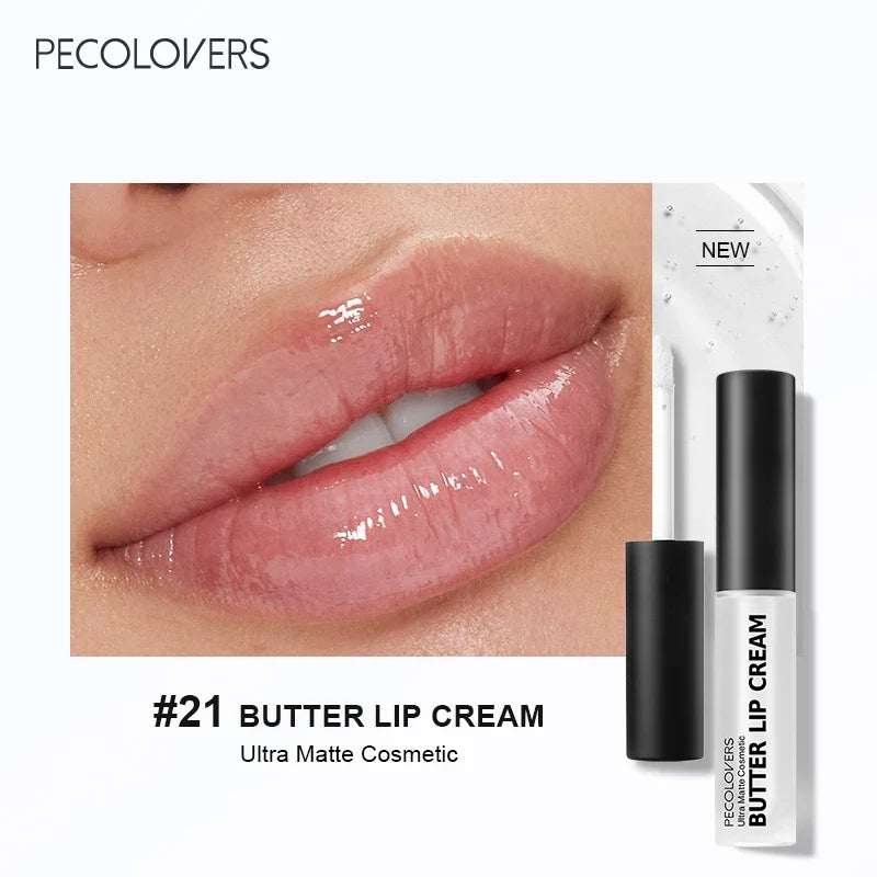 1PC Waterproof Liquid Lipstick 21 Color Vitamin E Makeup Sets Lip Glosses Lip Plumpers