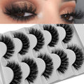 Mink Fluffy 3D Fake Lashes Makeup Messy False Eyelashes