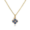 Plated Brass Cubic Zirconia Bijoux Flower‑Shaped Women Necklace Dainty Collarbone Chain Jewelry Gift