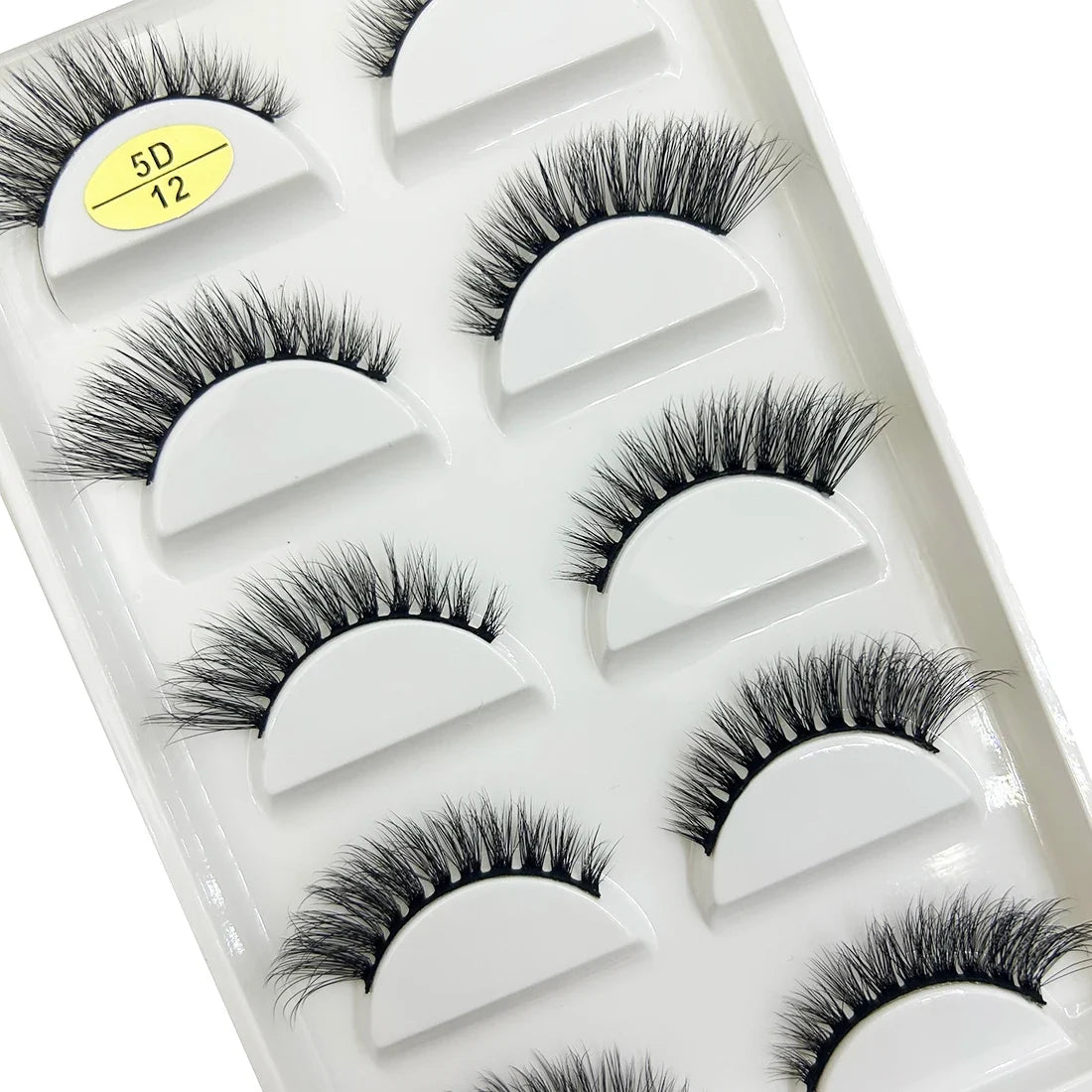 15 Style 5 Pairs 3D Eyelashes Natural False Eye Lashes Thick Faux Mink Lashes Soft Fake Eyelash Wispy Makeup Cilios