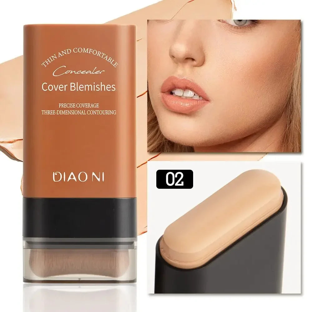 Matte Foundation Stick & Brush