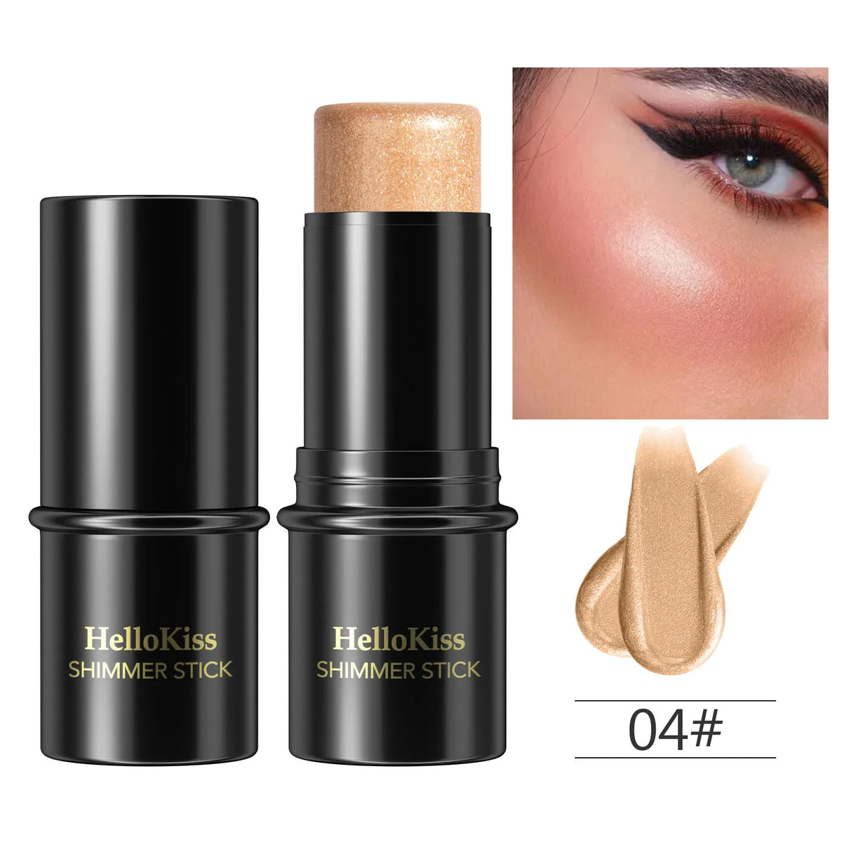Highlighting&Bronzer Stick Face Brightening Blusher Rouge Concealer Pen Long Lasting Corrector Nose Shadow Contouring Cosmetics