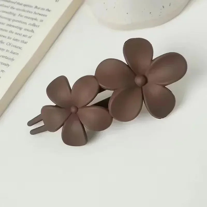 Clips Back Head Spoon Coiled Hair Hairpin Large Duckbill Clip Ponytail Clip