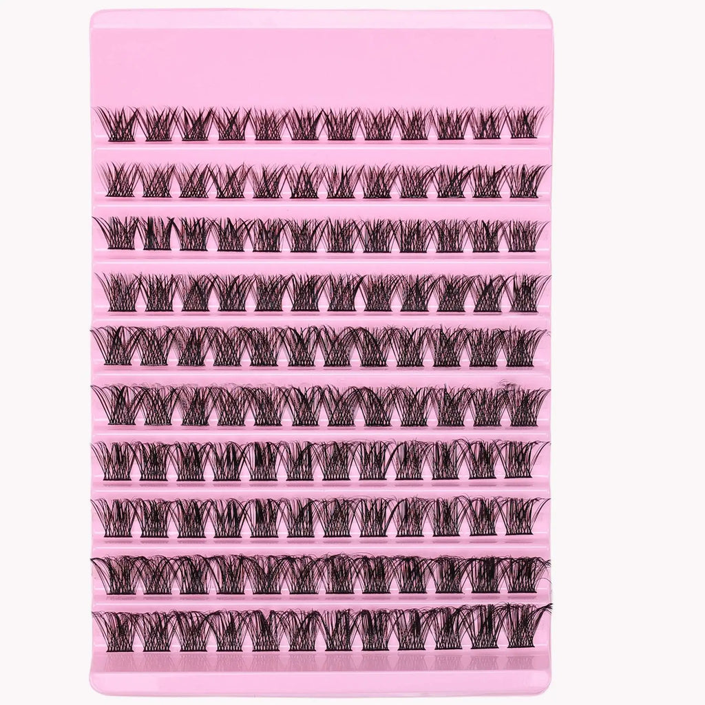 Lash Clusters 120Pcs D Curl Fluffy Volume