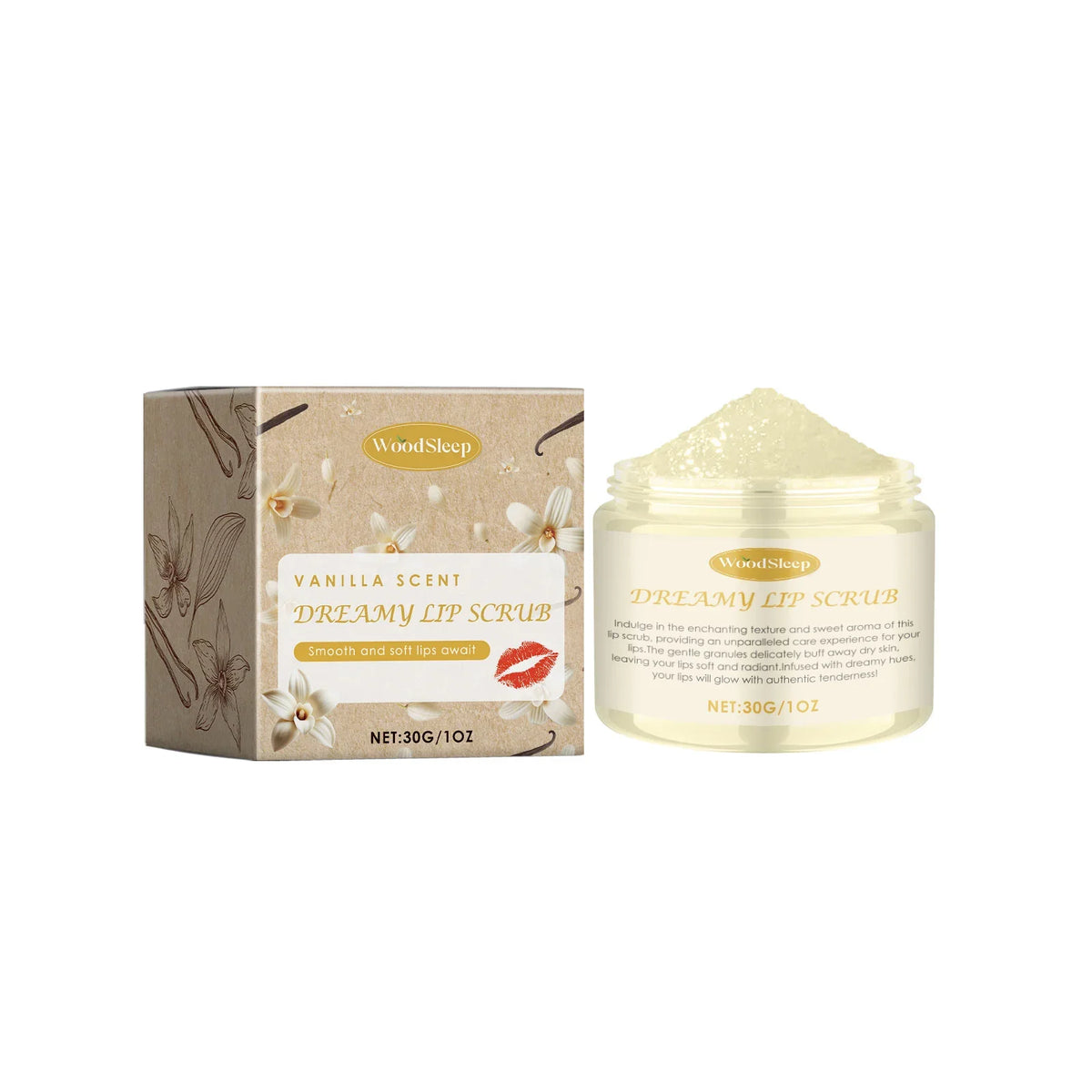 Gentle Lip Exfoliator Scrub Moisturizing Repair Chapped Lips Brighten Lip Color Non Greasy All Seasons Travel Lip Treatment