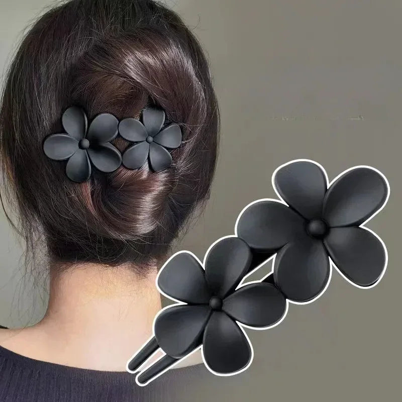 Clips Back Head Spoon Coiled Hair Hairpin Large Duckbill Clip Ponytail Clip