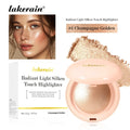 Lakerain Silken Touch Highlight Powder Smooth Texture Luminous Finish Long Lasting Makeup Waterproof Baked Highlighter Powder