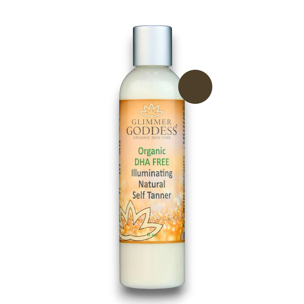 Glimmer Goddess Organic DHA FREE Self Tanner, 8oz