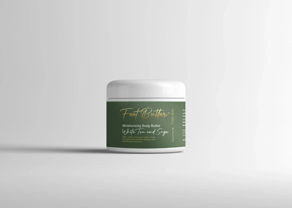 White Tea & Sage Moisturizing Body Butter – Hydrating, Nourishing, Ultra-Soft Skin Cream