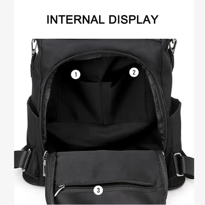 Women's Waterproof Fabric Large Shoulder Bag