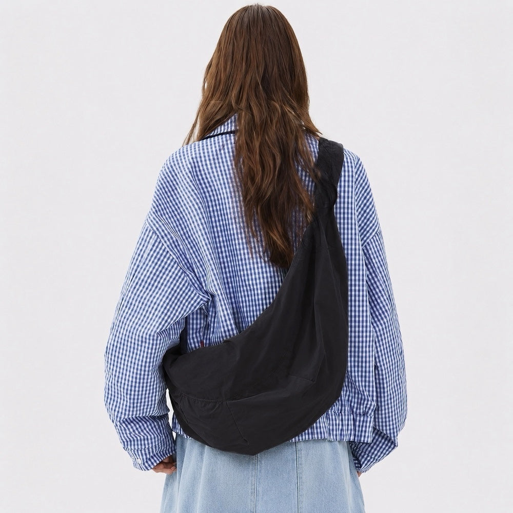 Women's Corduroy Cozy Crescent Bag