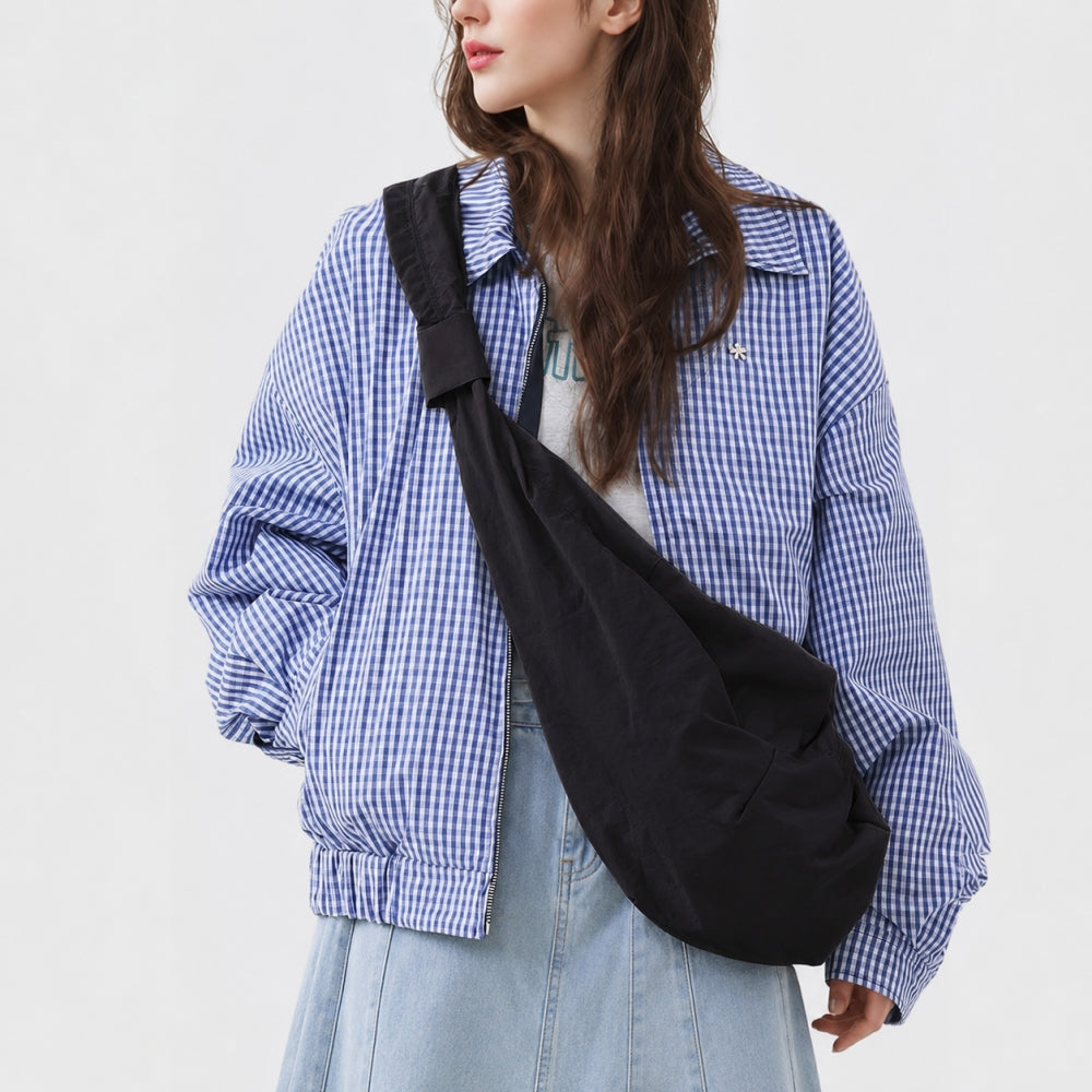 Women's Corduroy Cozy Crescent Bag