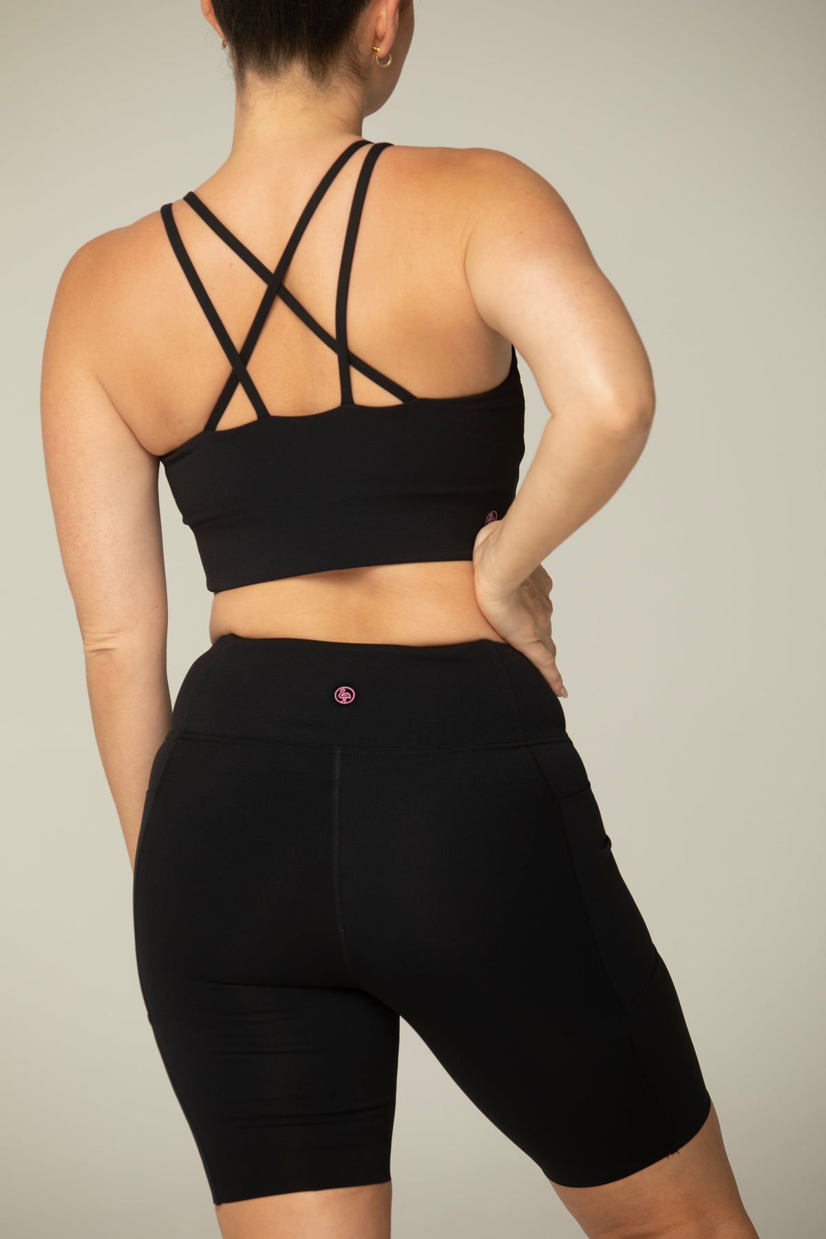Stardust Sculpt Biker Shorts | Ultra-Soft Performance with Functional Pockets