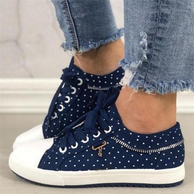 Women's Breathable Platform Sneakers