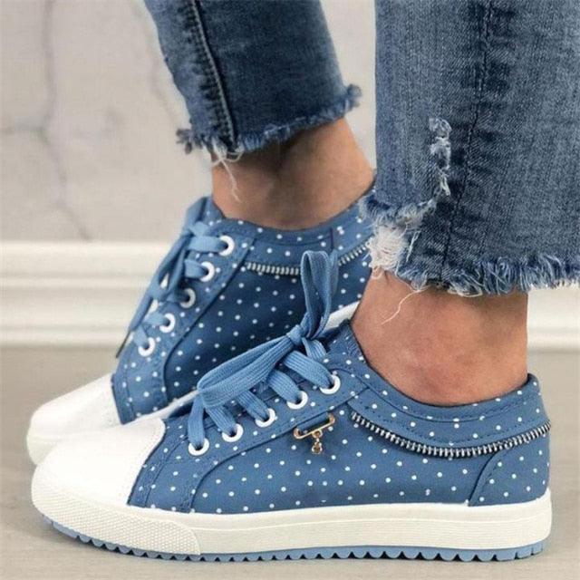 Women's Breathable Platform Sneakers
