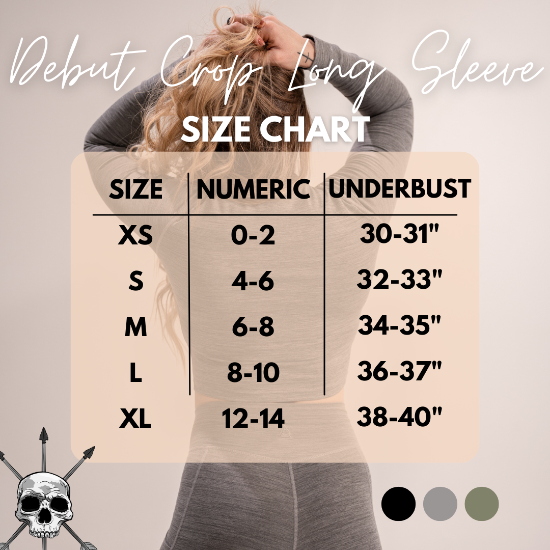 Women's Debut Crop Long Sleeve Shirt- Ivy