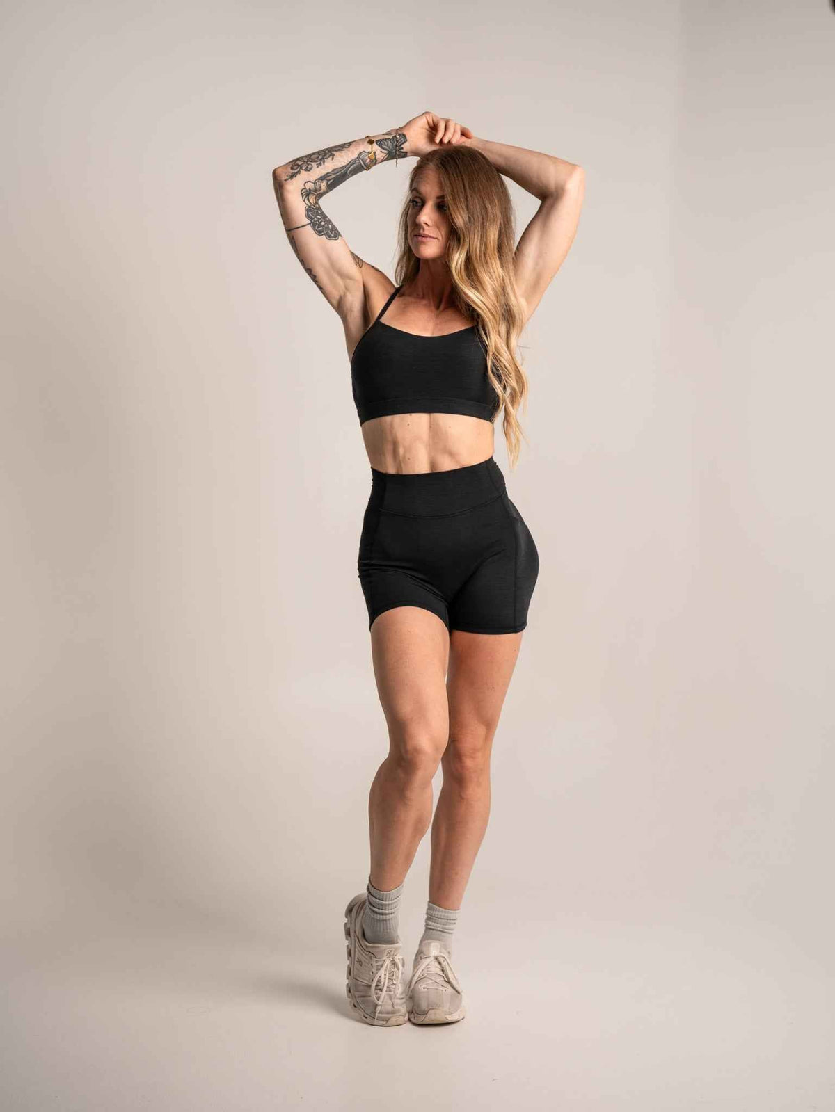 Women's Debut Sports Bra- Black