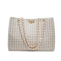 Women's Leather Chain Shoulder Bag