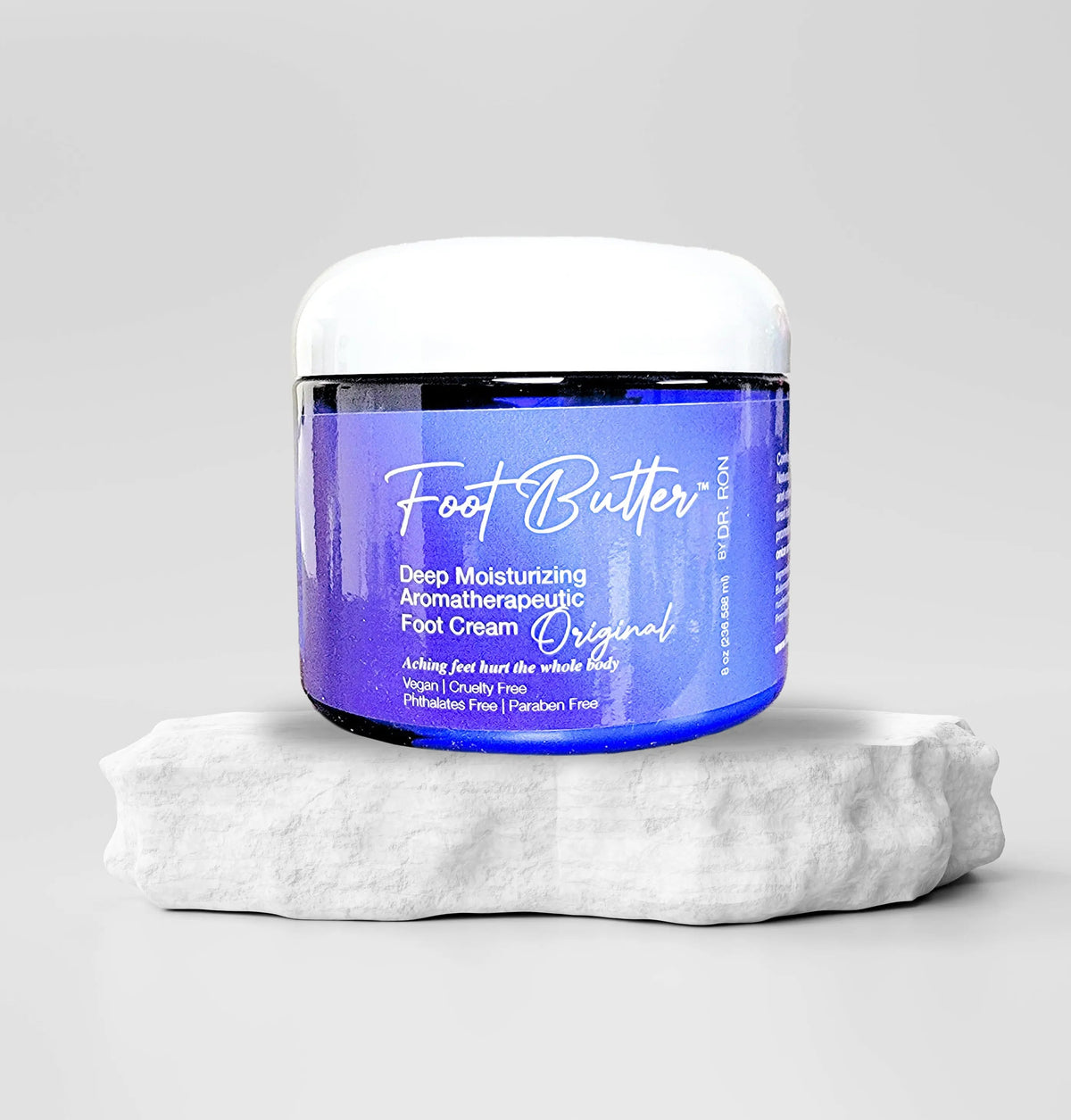 Lavender & Jasmine Foot Butter – Deep Moisturizing Foot Cream for Dry, Tired Feet