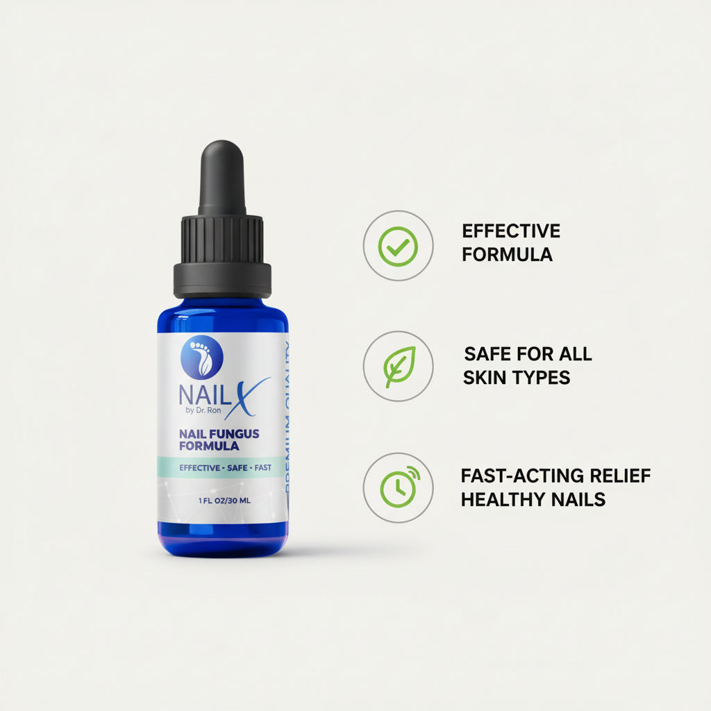 NailX Topical Nail Solution – Repair for Discolored, Damaged & Fungal-Prone Nails