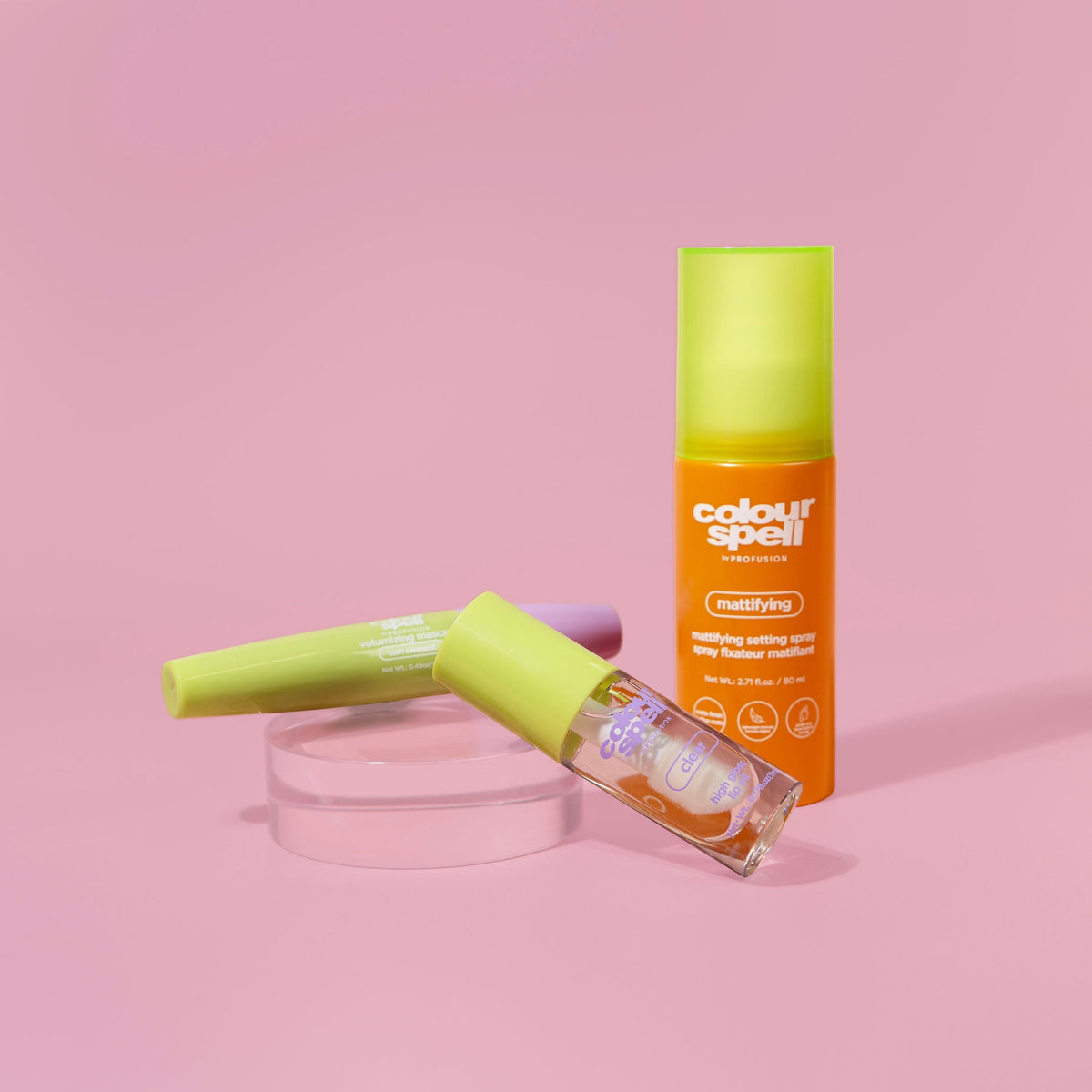 No Filter Needed Collection- Setting, Lip Oil & Mascara