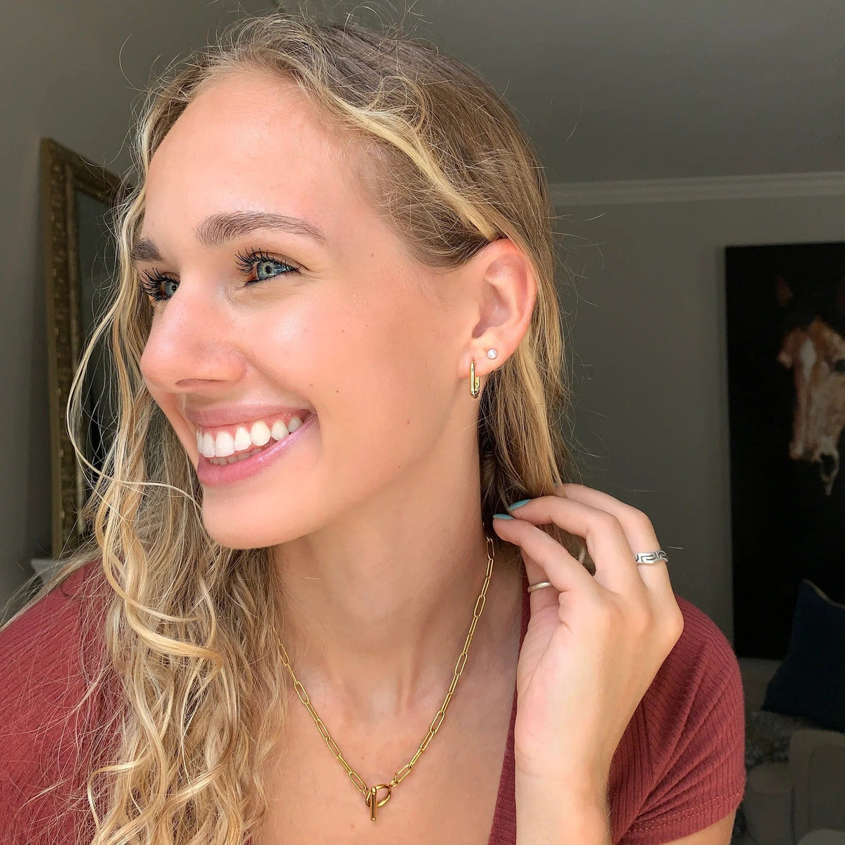 18K Gold Vermeil Raya Earrings