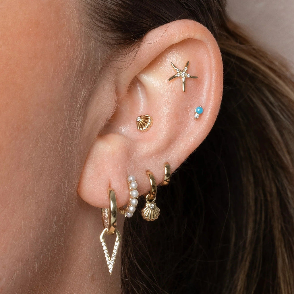 18K Gold-Plated Vivian Earrings
