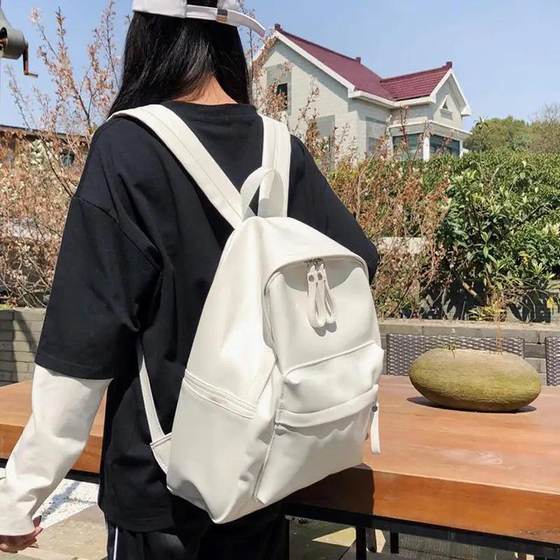 Women's Leather Backpack