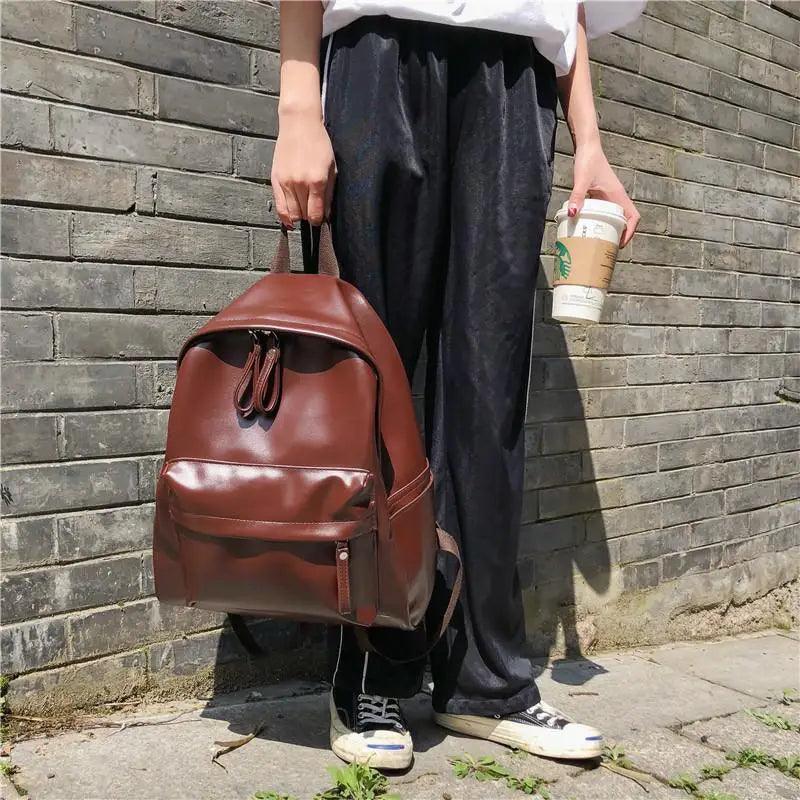 Women's Leather Backpack
