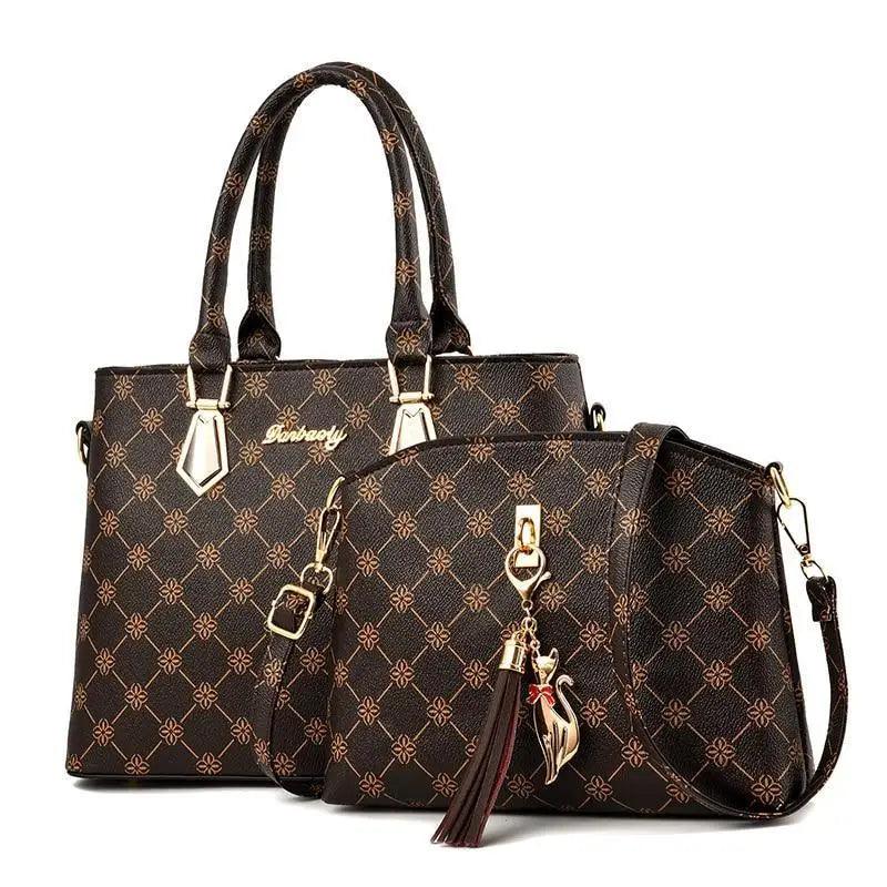 Women's Leather Bag Set