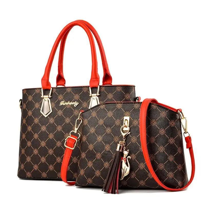 Women's Leather Bag Set