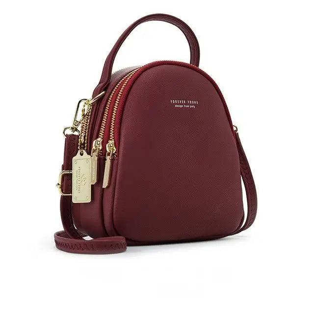 Women's Versatile Big Capacity 3 Layer Backpack