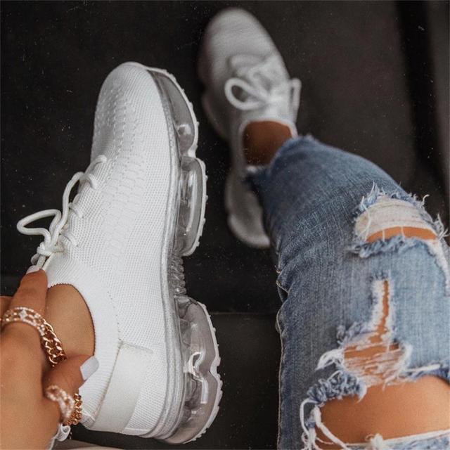 Women's Breathable Air Cushion Lightweight Sneakers