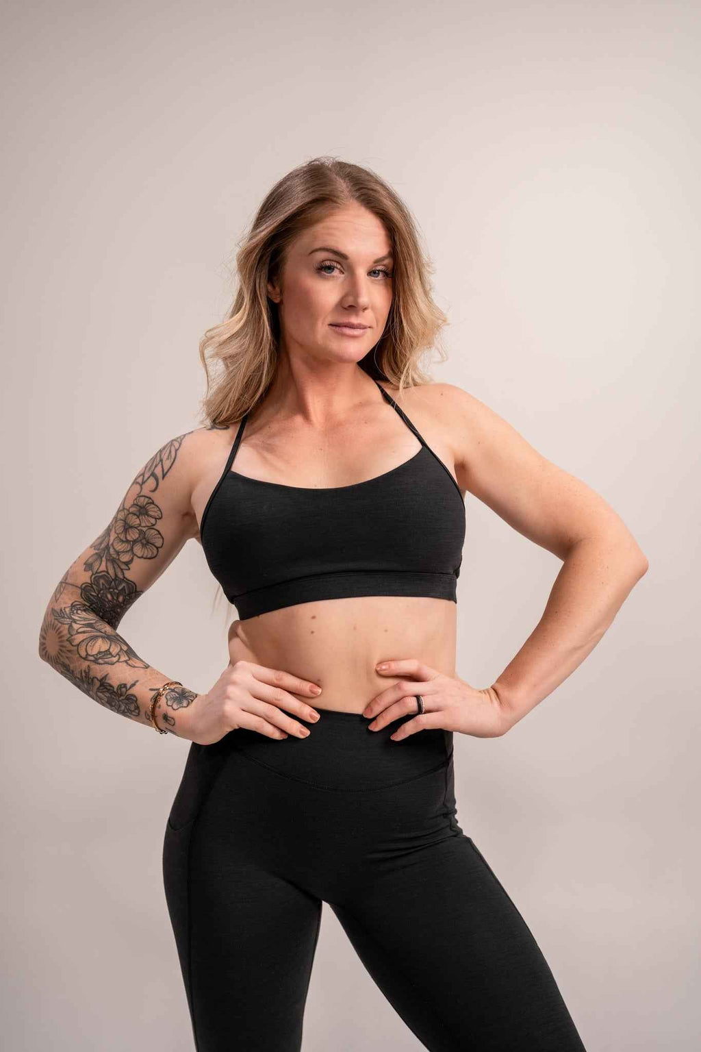 Women's Debut Sports Bra- Black